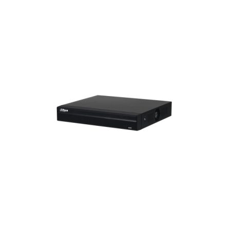 Dahua NVR Rögzítő - NVR4116HS-4KS2L (16 csatorna, H265+, 80Mbps rögzítési sávszélesség, HDMI+VGA, 2xUSB, 1x Sata, AI)