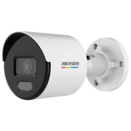 Hikvision IP csőkamera - DS-2CD1047G0-L (4MP, 2,8mm, kültéri, H265+, IP67, LED30m, DWDR, PoE) ColorVu