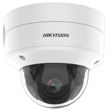 Hikvision IP dómkamera - DS-2CD2766G2-IZS (6MP, 2,8-12mm, kültéri, H265+, IP67, IR40m, ICR, WDR, SD, PoE, IK10, I/O)