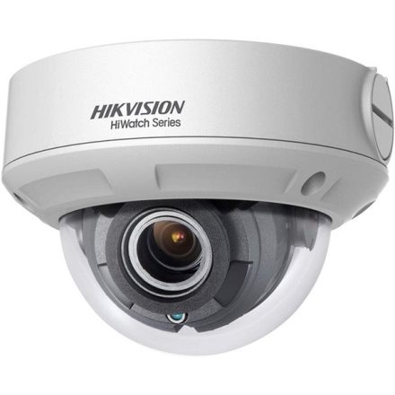 Hikvision HiWatch IP dómkamera - HWI-D640H-Z (4MP, 2,8-12mm, kültéri, IR30m, IP67, IK10, 3DNR, DWDR, audio, SD, PoE)